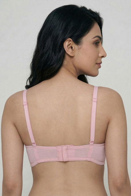 Zivame Padded Regular Wired 3/4th Coverage Strapless Bra - Pale Lilac — image 3